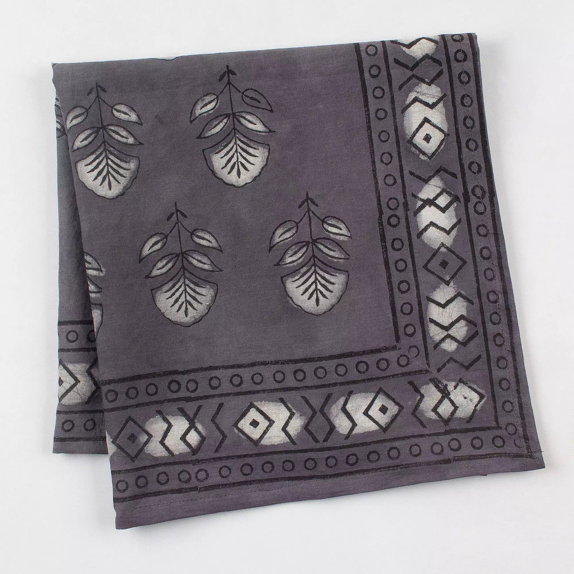 Hand Block Printed Cotton Bandana for Men & Women 593